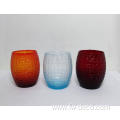 hand blown colored highball glasses wine glass tumbler